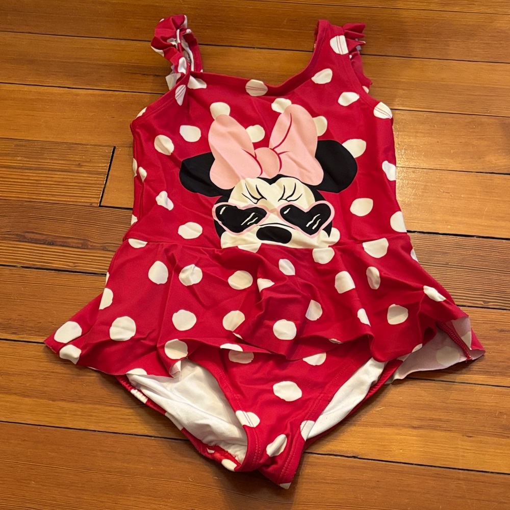 Hanna Red Polka Dot Minnie Swimsuit